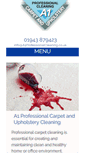 Mobile Screenshot of a1professionalcleaning.co.uk